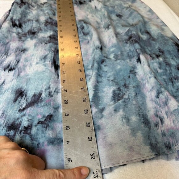 Rebecca Taylor Aurora Pleated Black Shift Silk Dress Designer High End Luxury - Picture 12 of 16